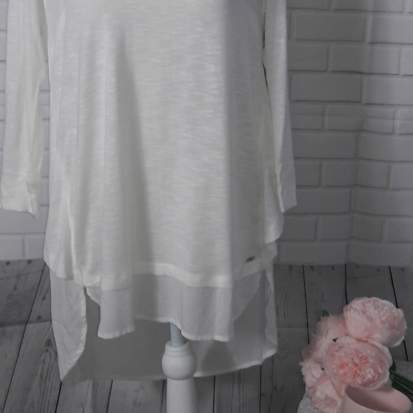 NWT Melissa McCarthy white tunic - Picture 5 of 8